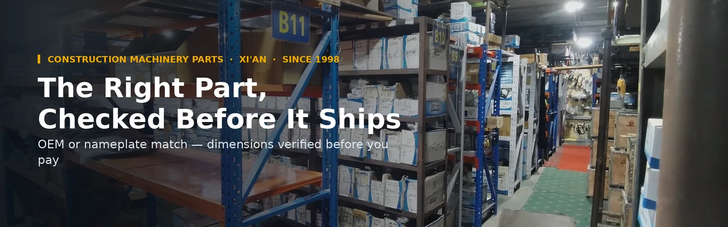 The Right Part, Checked Before It Ships — OEM or nameplate match, dimensions verified before payment
